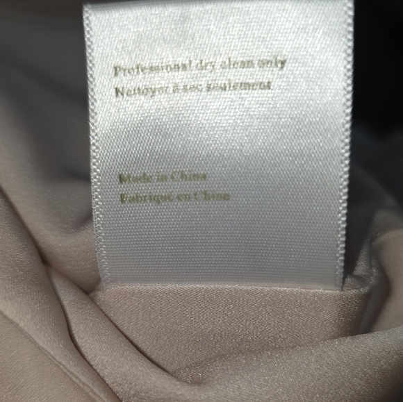 Marchesa Notte Strapless Nude Pink Floral Embroidered Lace  Cocktail Dress Sz S - Picture 11 of 15